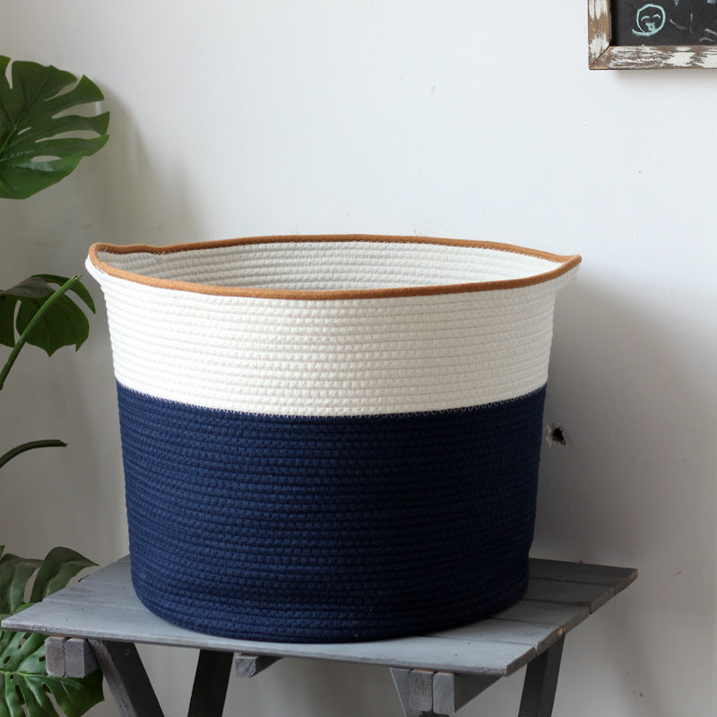 Handcrafted storage basket in modern design Stornfield