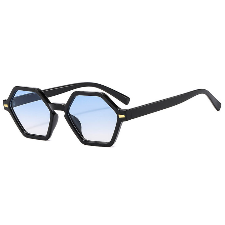 Women's hexagonal sunglasses with fashionable design and UV protection Stornfield