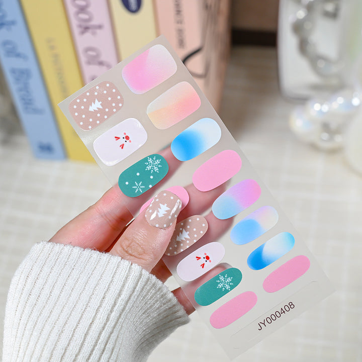Colorful Nail Art Sticker Set