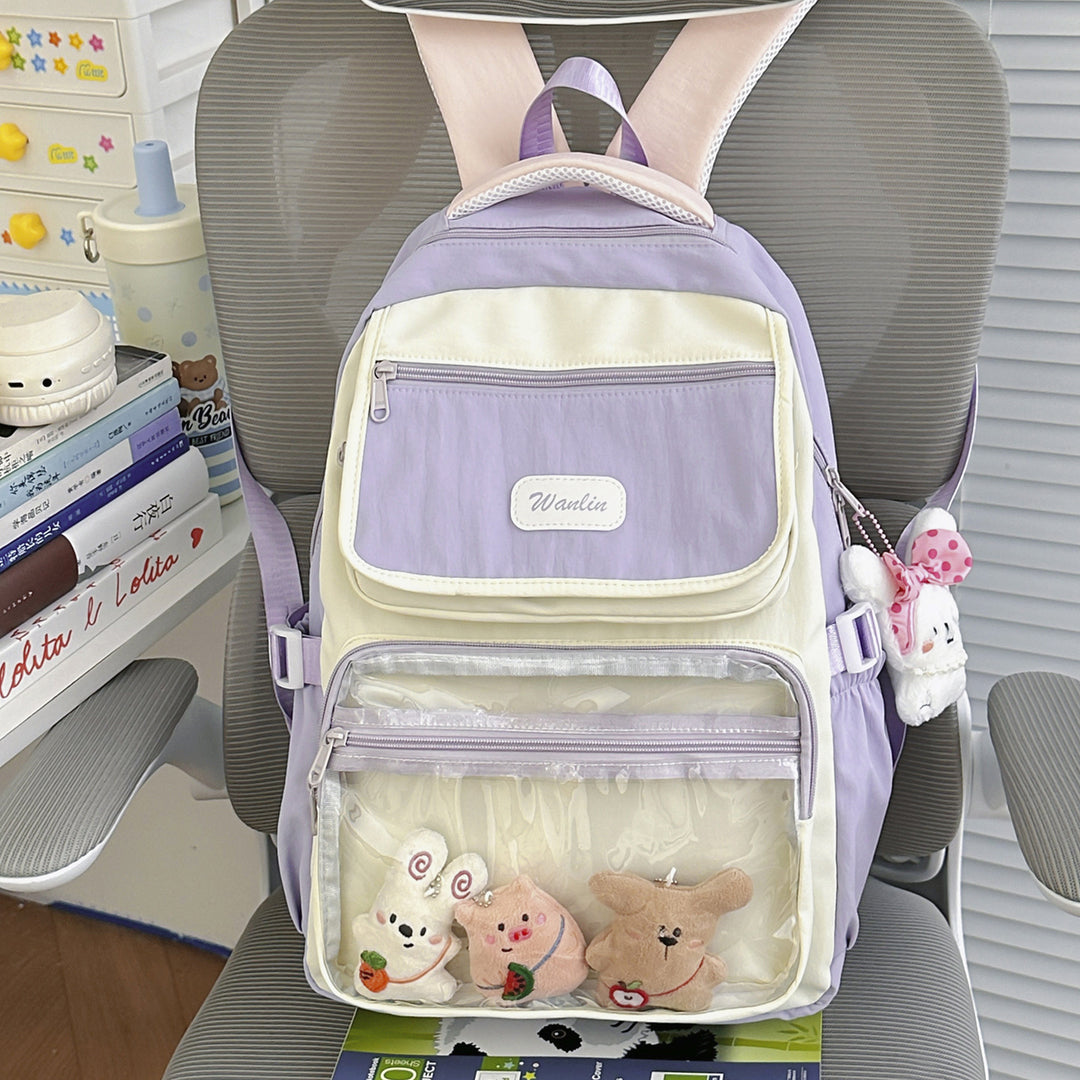 Multi-Pocket Transparent Backpack Stornfield