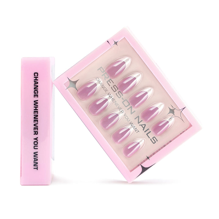 Artificial press-on nails with modern ombre effect Stornfield