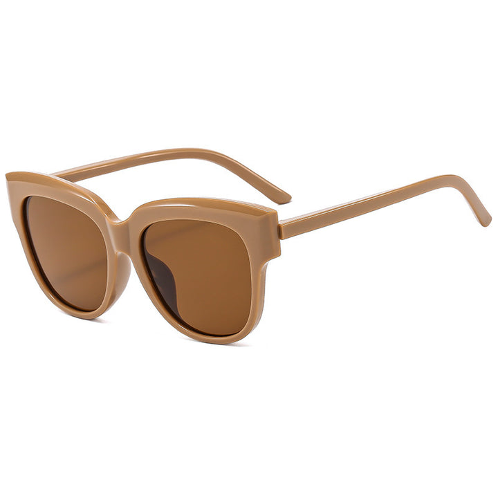 Women's fashionable cat-eye sunglasses with trendy plastic frame Stornfield