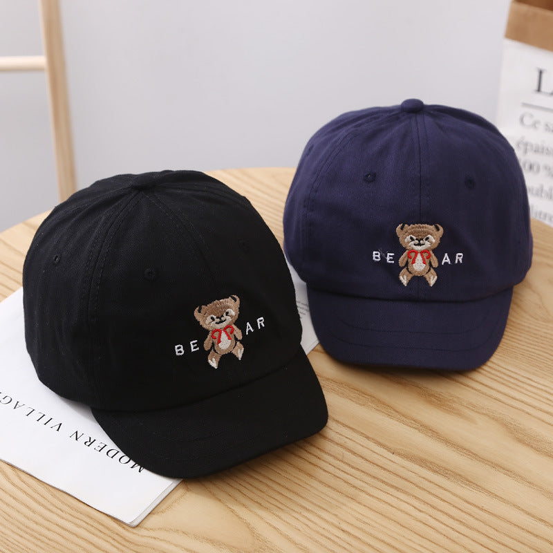 Women's Cute Bear-Embroidered Baseball Cap Stornfield