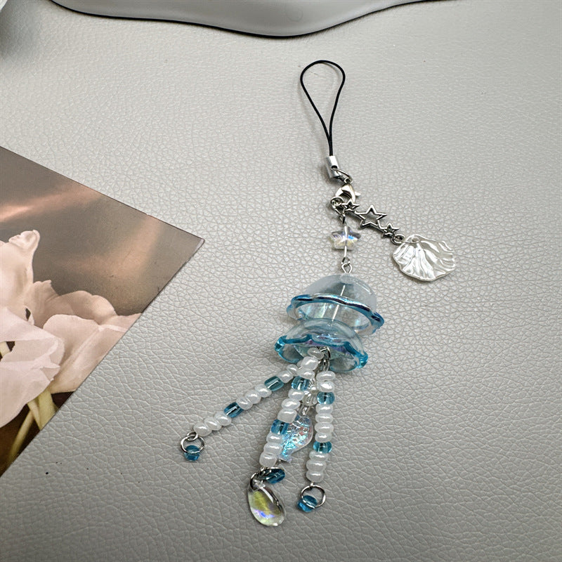 Decorative Jellyfish Charm Phone Strap Stornfield