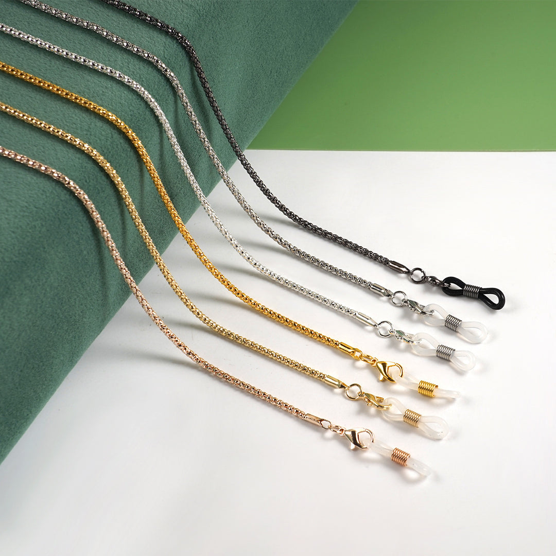 Elegant Gold Metal Eyewear Chain Stornfield