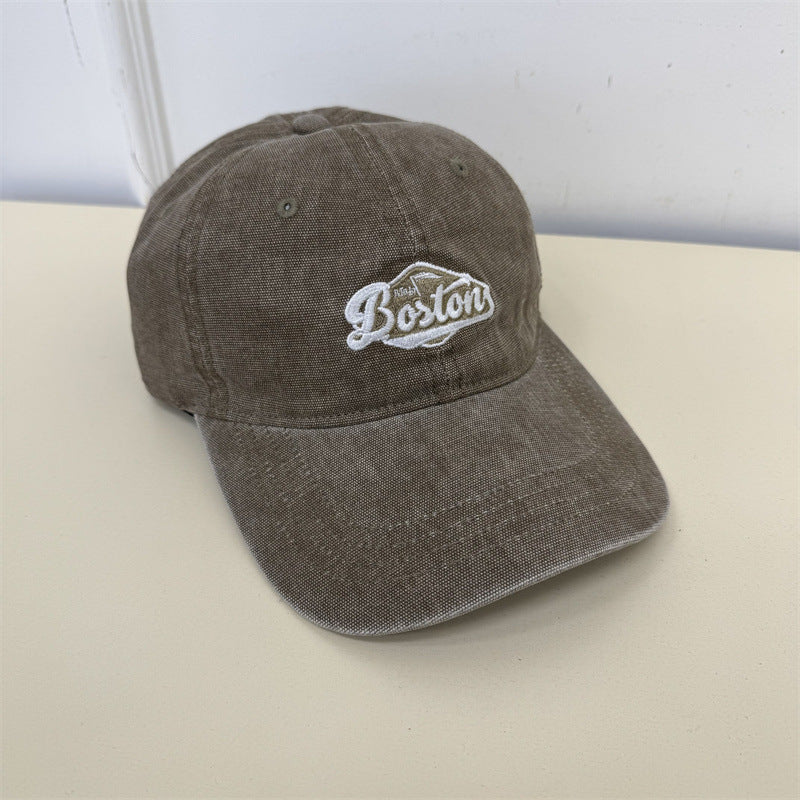 Unisex Vintage-Inspired Embroidered Baseball Cap Stornfield