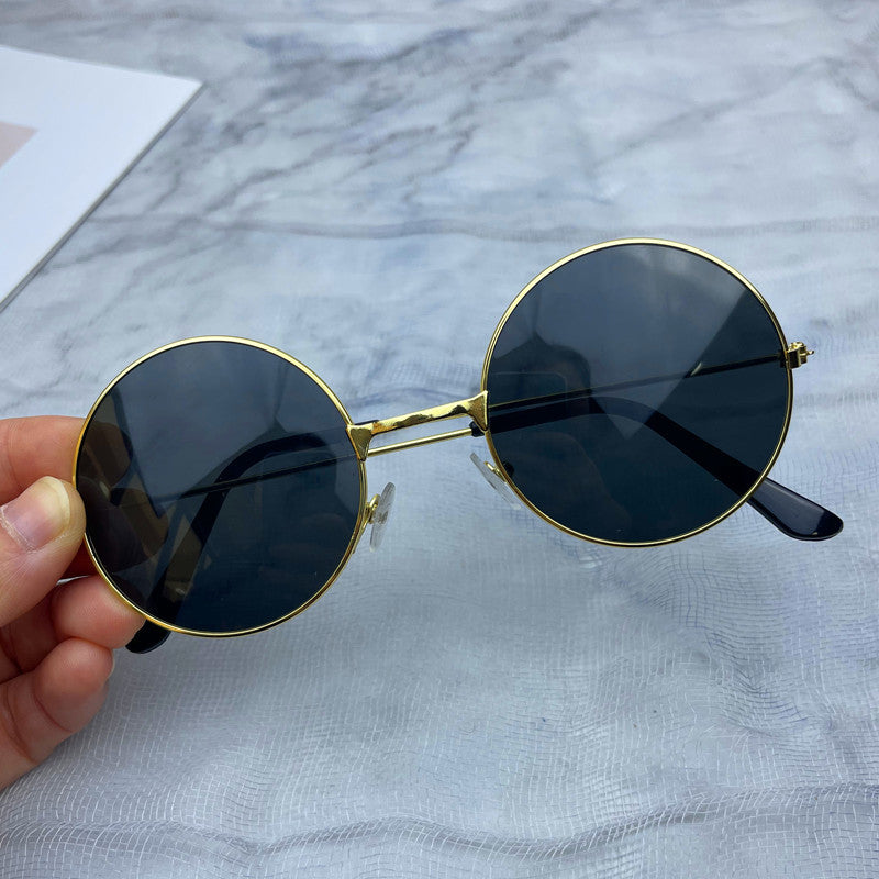 Vintage Inspired Round Frame Sunglasses Stornfield