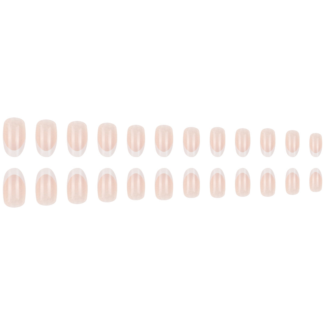 French Tip Press-On Nails Stornfield