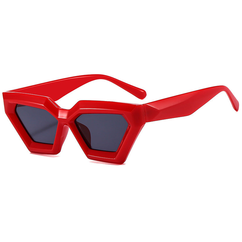 Women stylish hexagonal sunglasses Stornfield