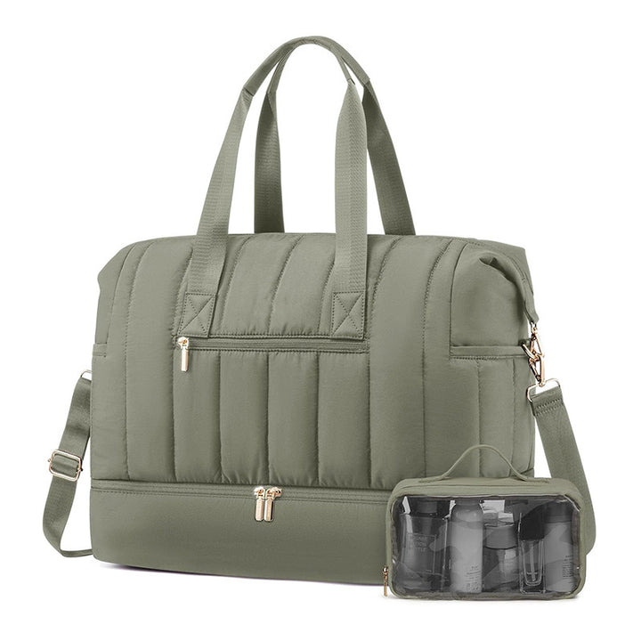 Fashionable and Practical Leisure Tote Bag with Detachable Cosmetic Pouch Stornfield