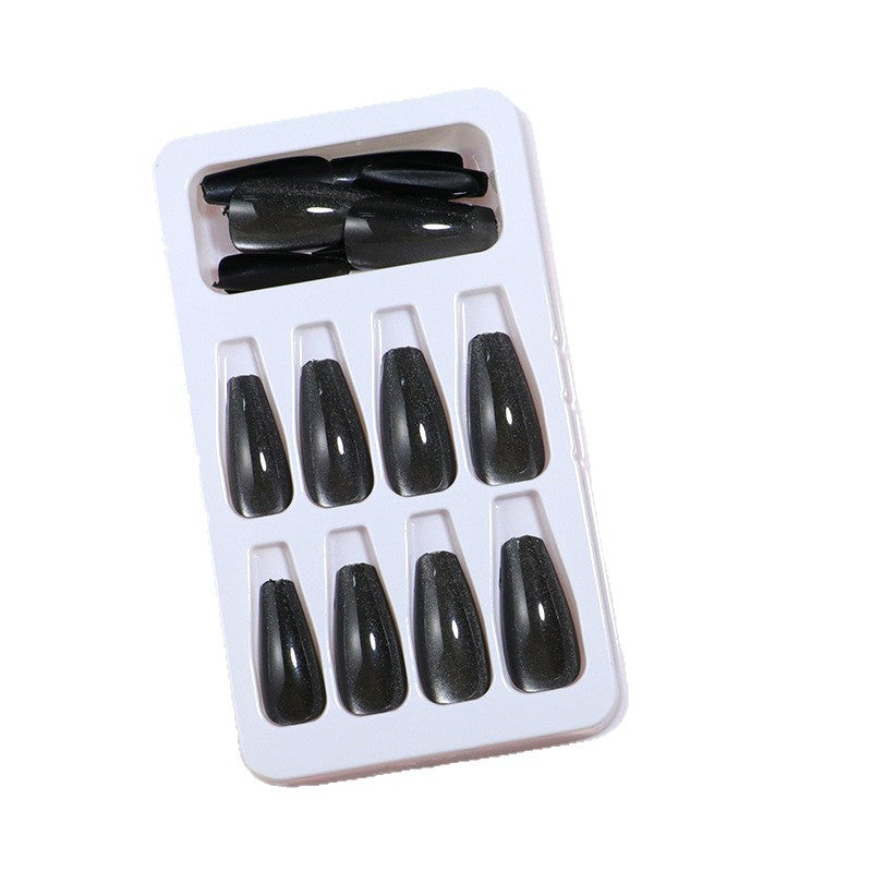 Glossy Stiletto Press-On Nail Art with Ombre Effect Stornfield