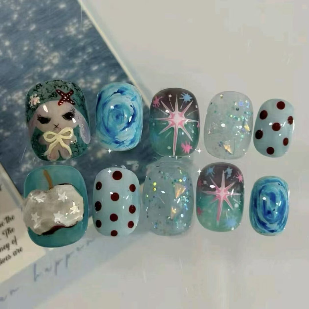 Artistic Press-On Nail Designs Stornfield