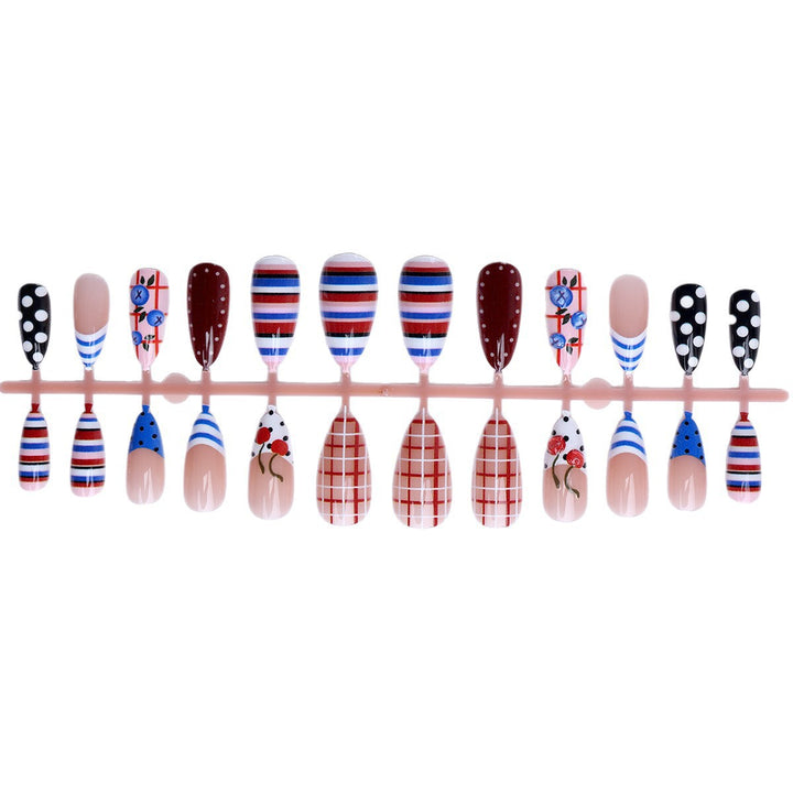 Artistic Themed Press-On Nail Collection Stornfield