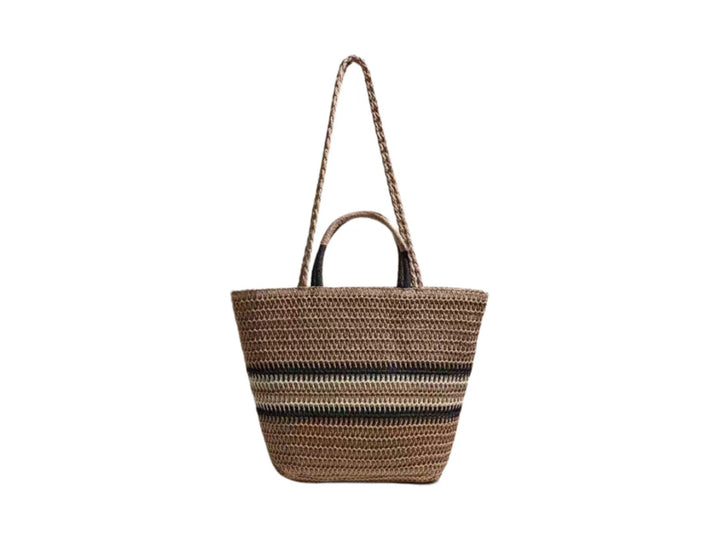 Handmade basket bag with modern patterns Stornfield