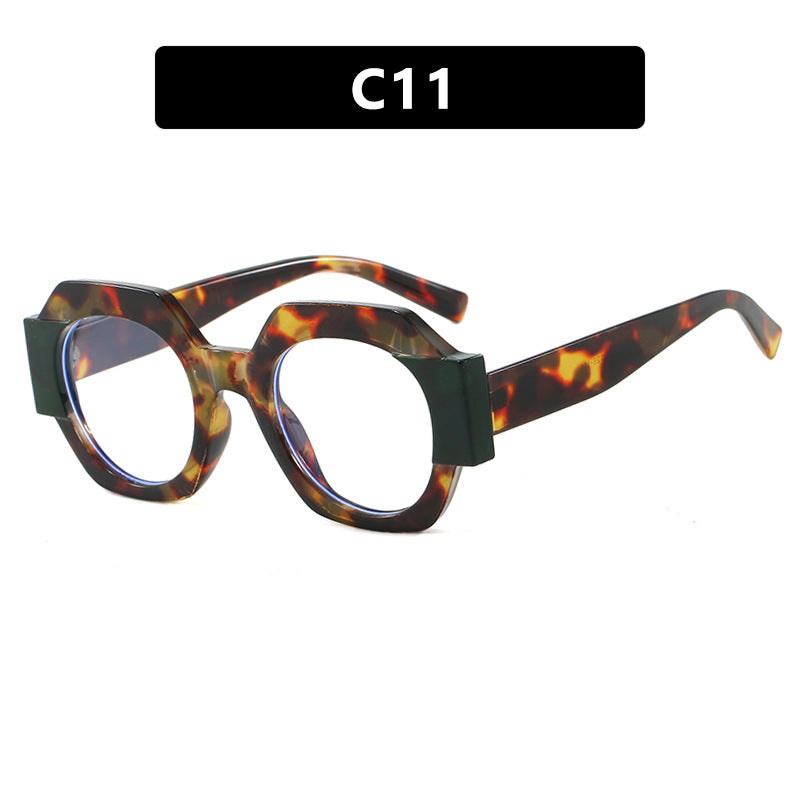 Ladies trendy sunglasses in hexagonal design Stornfield