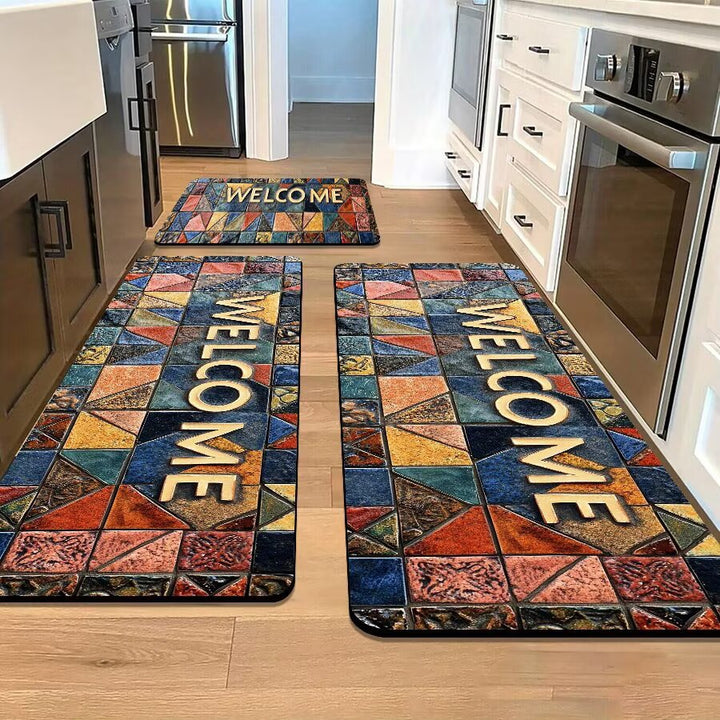Stone-Inspired Decorative Area Mat Stornfield