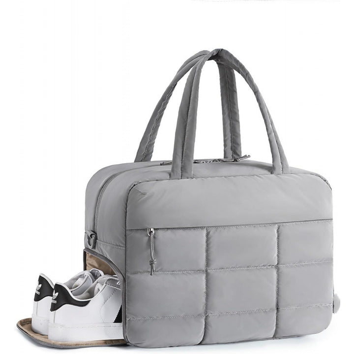 Multi-Functional Quilted Gym Duffel Bag Stornfield