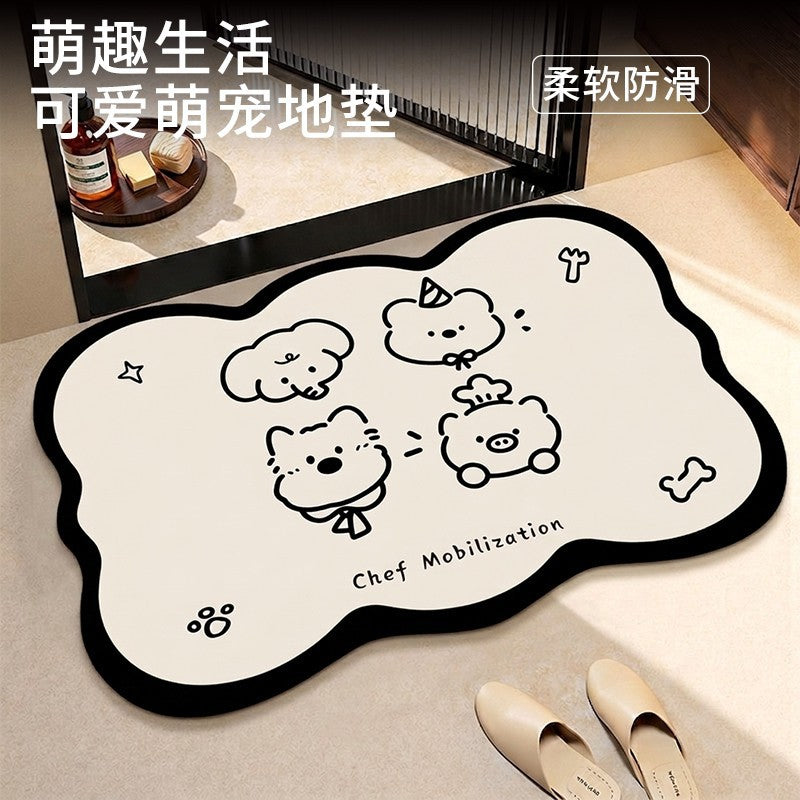 Pet-Themed Decorative Rug Stornfield