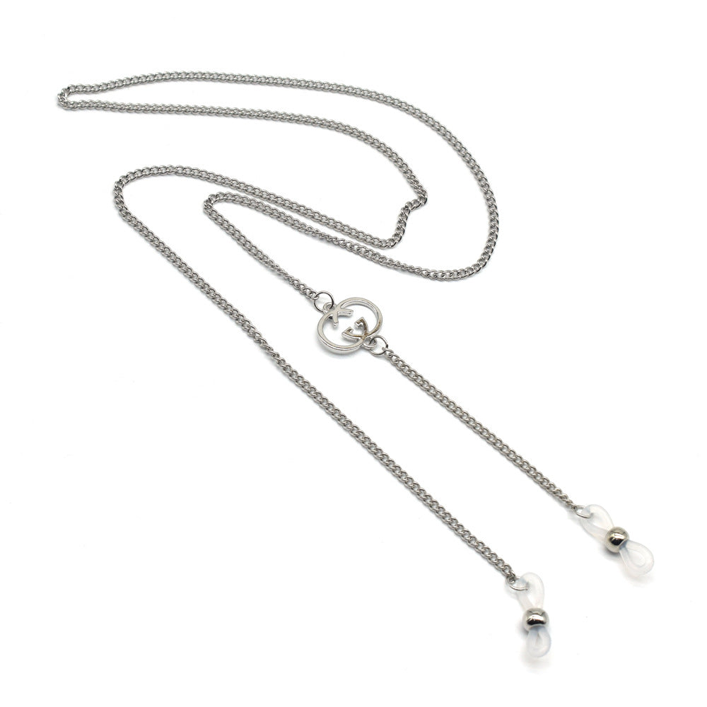 Adjustable Silver Eyewear Chain Stornfield