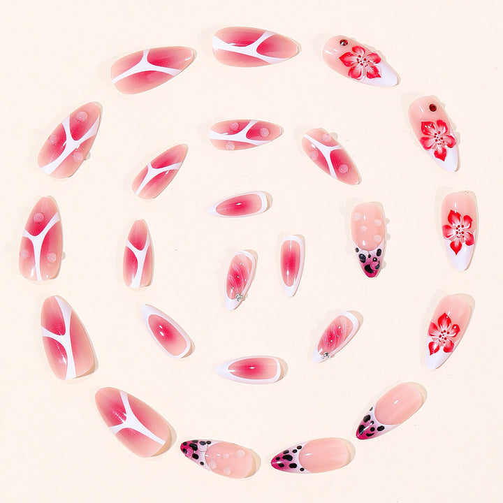 Artistic Floral Nail Design Stornfield