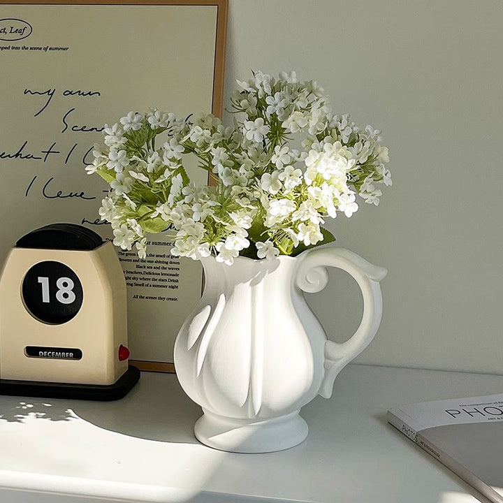 Elegant Decorative Flower Pitcher for Home Display