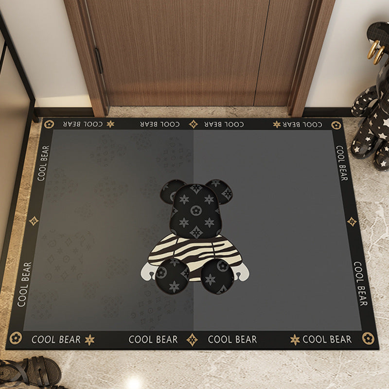 Cute Dog-Themed Entrance Mat