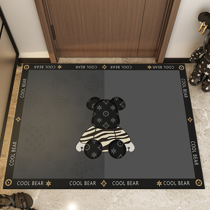 Cute Dog-Themed Entrance Mat