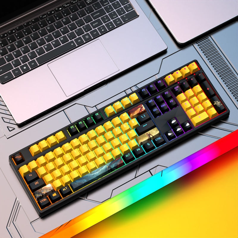 Custom Gaming Keyboard with RGB Backlighting Stornfield