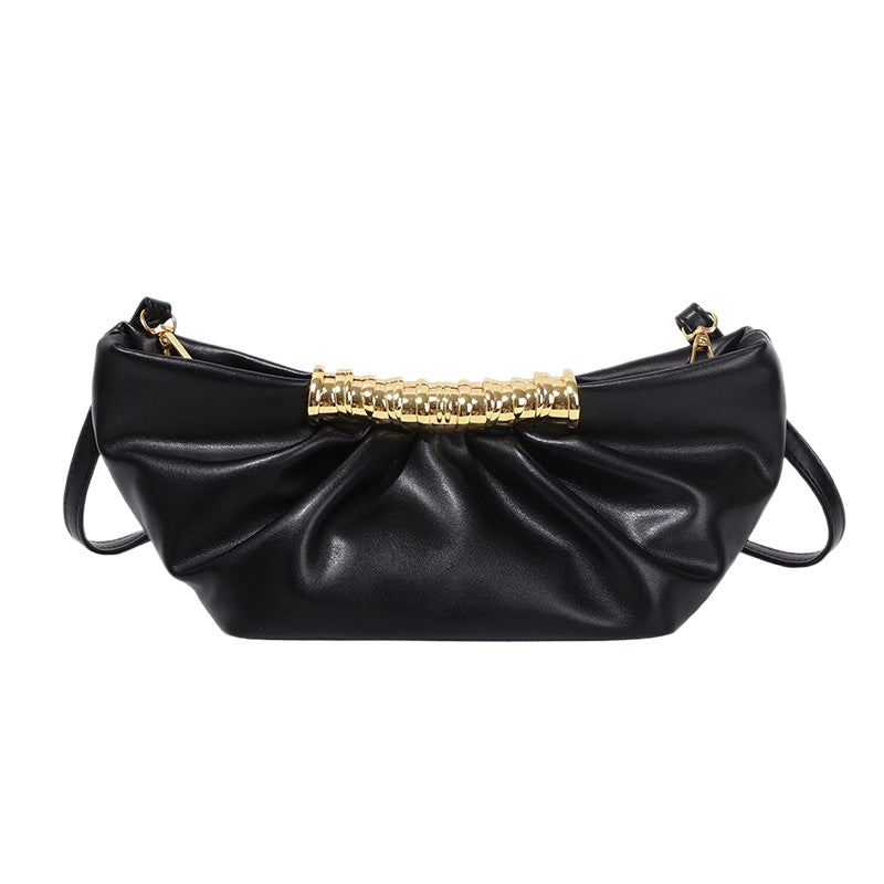 Stylish Gathered Evening Clutch