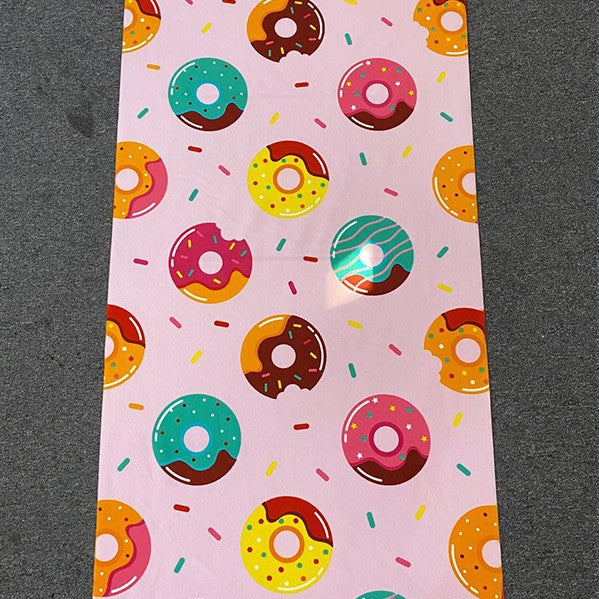 Beach towel with tropical flamingo design Stornfield