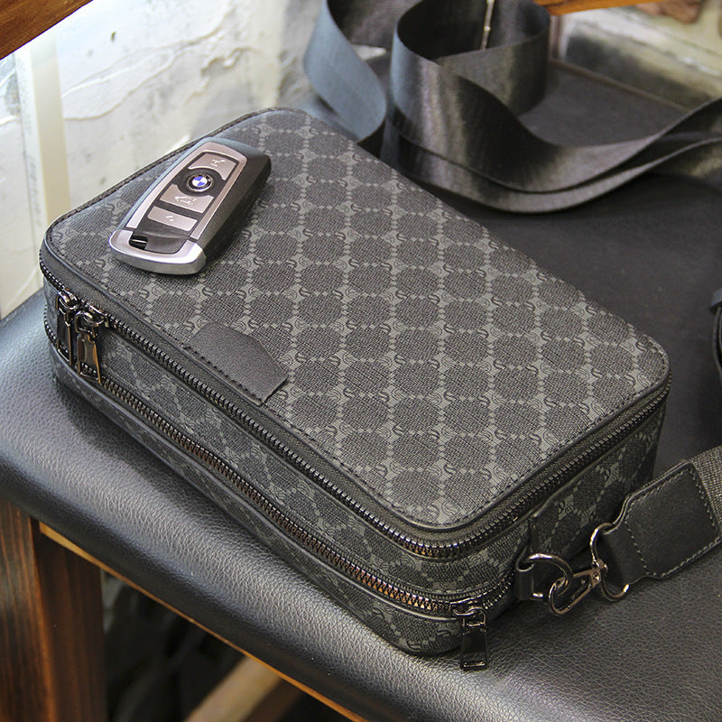Fashionable shoulder bag with structured surface Stornfield