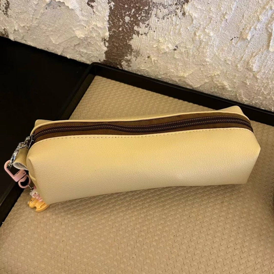 Textured Leather Pencil Case Stornfield