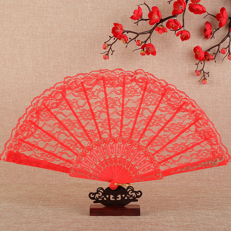 Ladies lace hand fan Stornfield