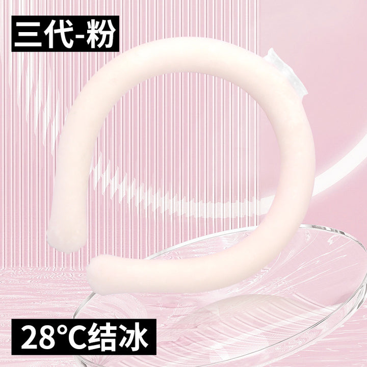 Women's flexible silicone LED neck light for hands-free reading and sports Stornfield