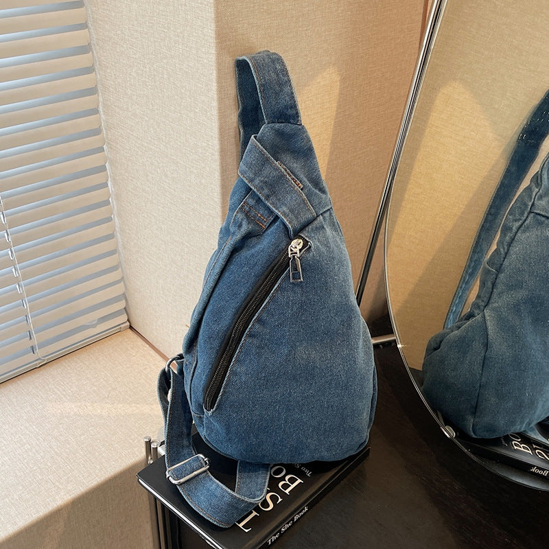 Casual Denim Sling Bag Stornfield
