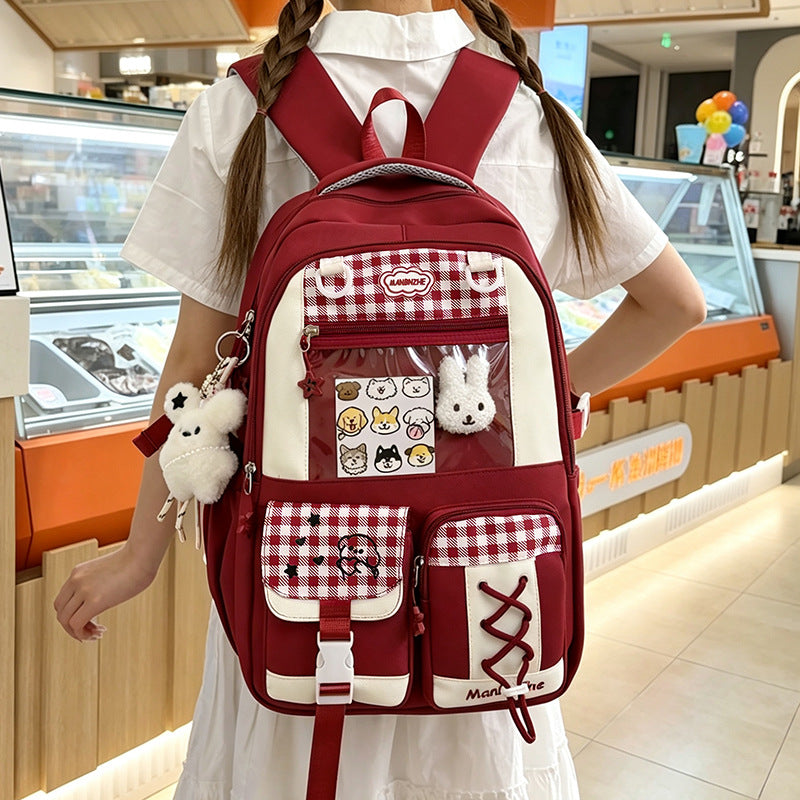 Cute Animal Print School Backpack Stornfield