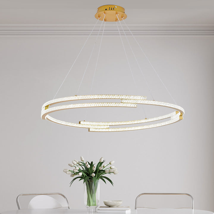 Modern Minimalist Ring Chandelier