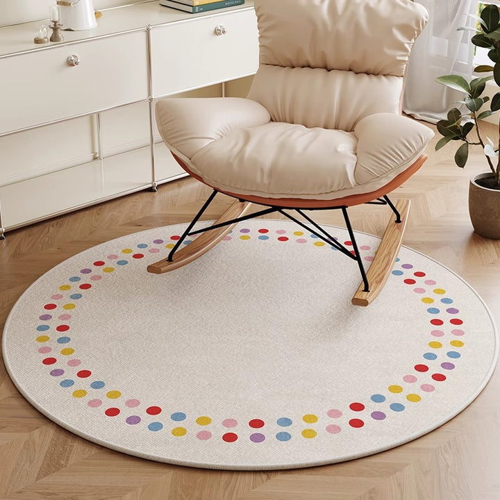 Round Decorative Area Rug