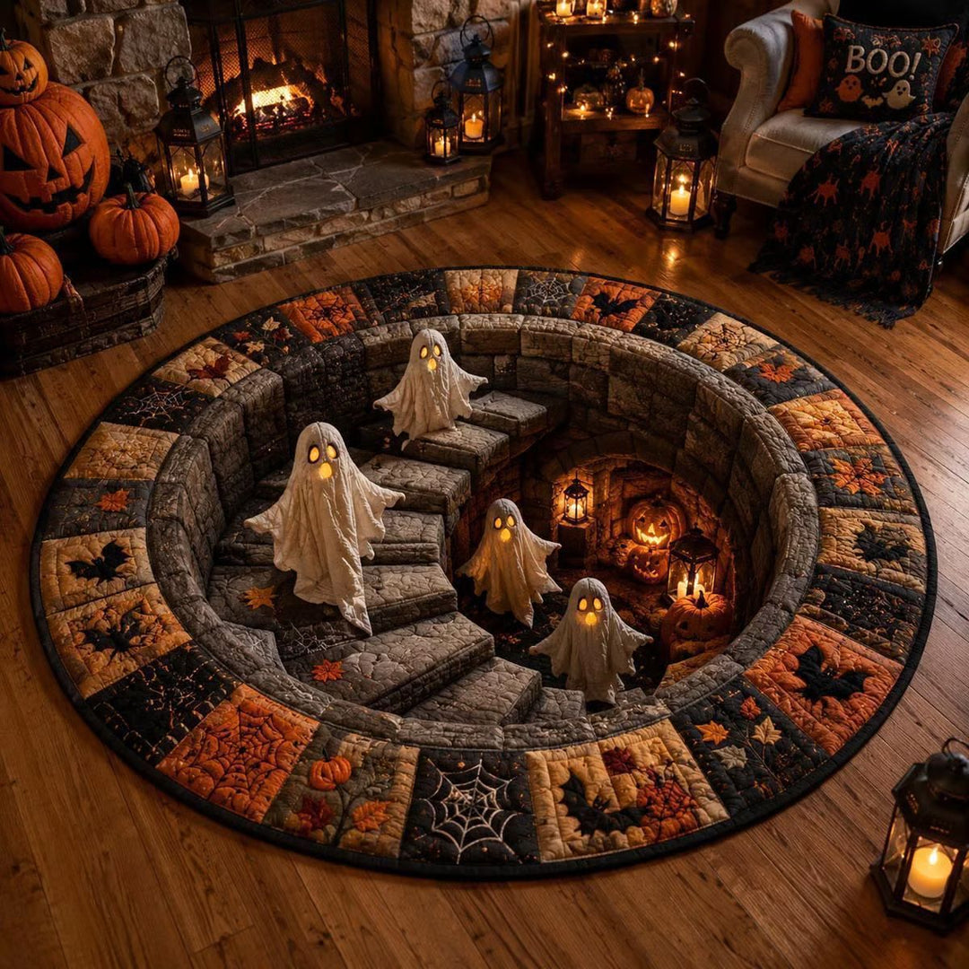 Halloween-Themed Decorative Area Rug