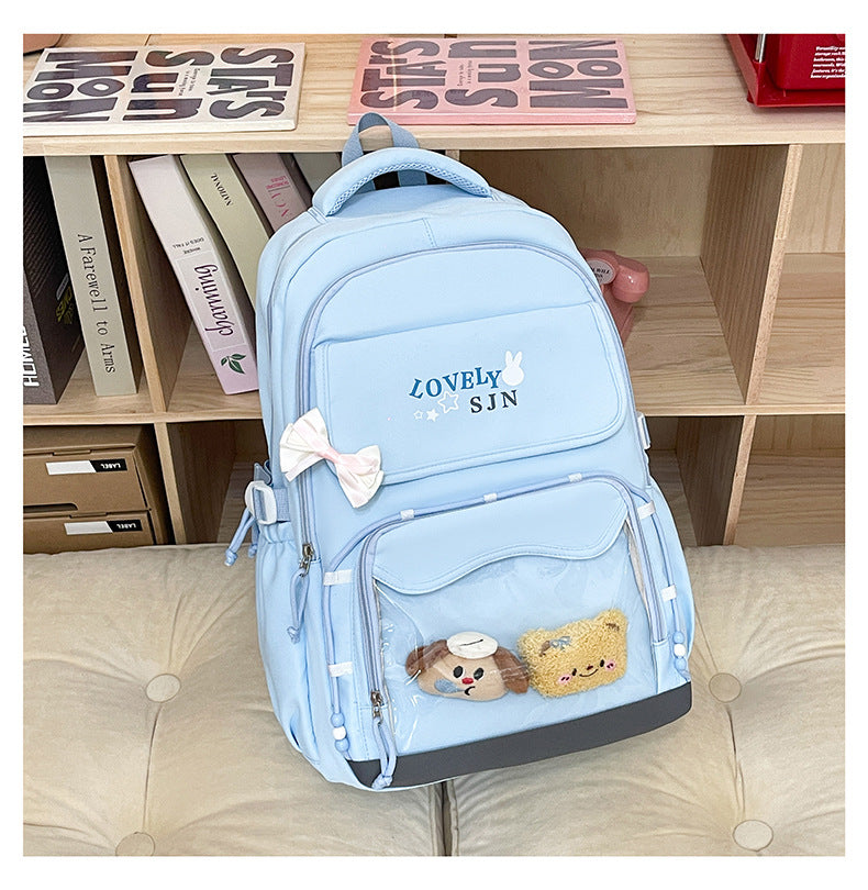 Cute Illustrated School Backpack