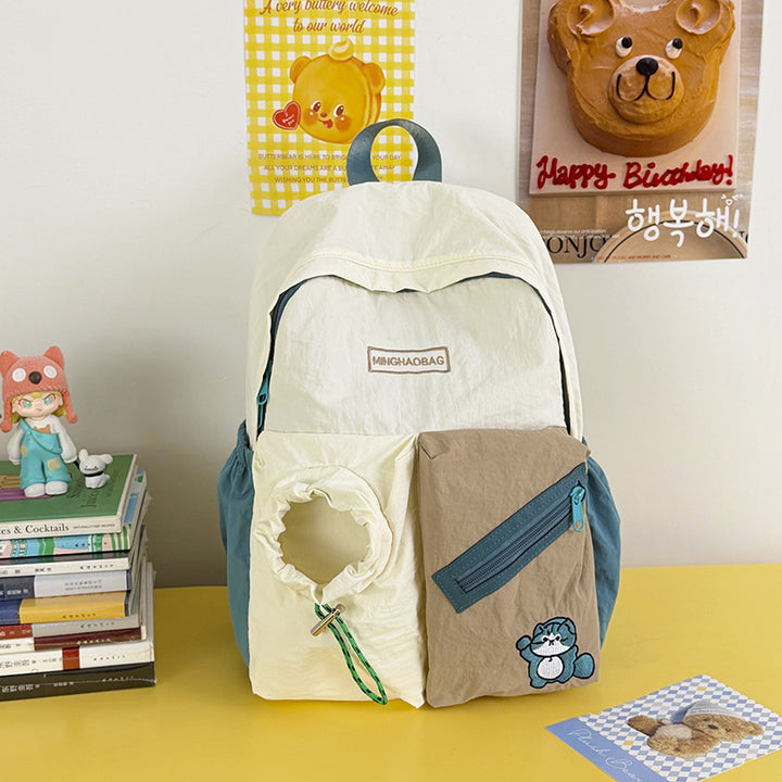 Playful Multi-Pocket Casual Backpack Stornfield