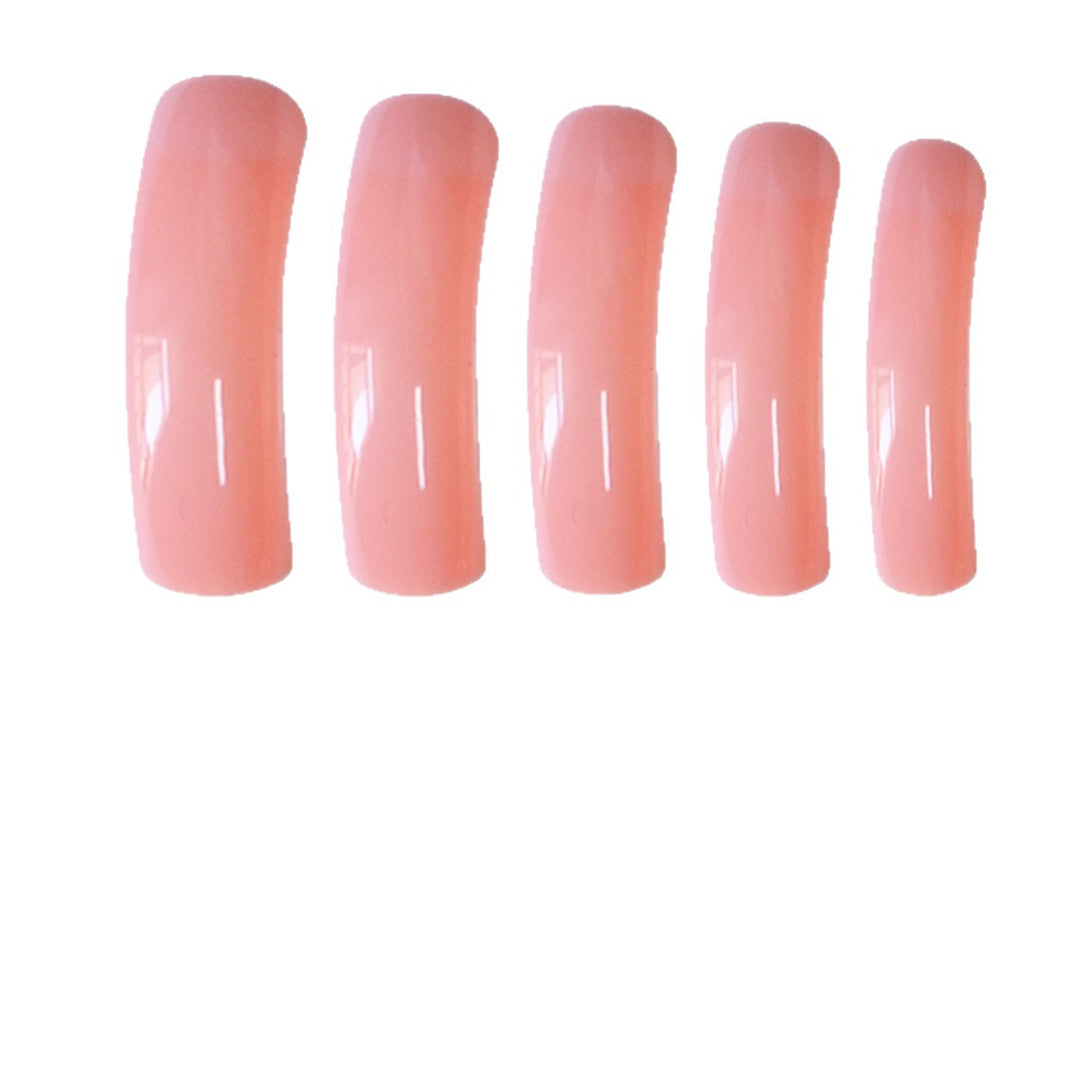 Long Glossy Press-On Nails Stornfield