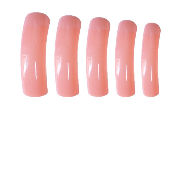 Long Glossy Press-On Nails Stornfield