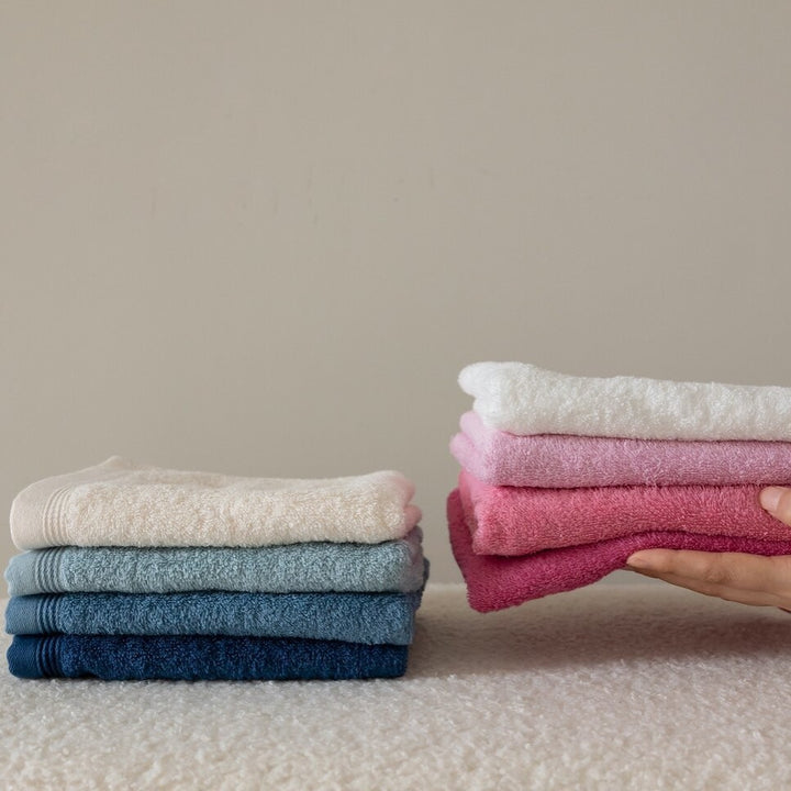 Soft cotton terry towel series with high absorbency