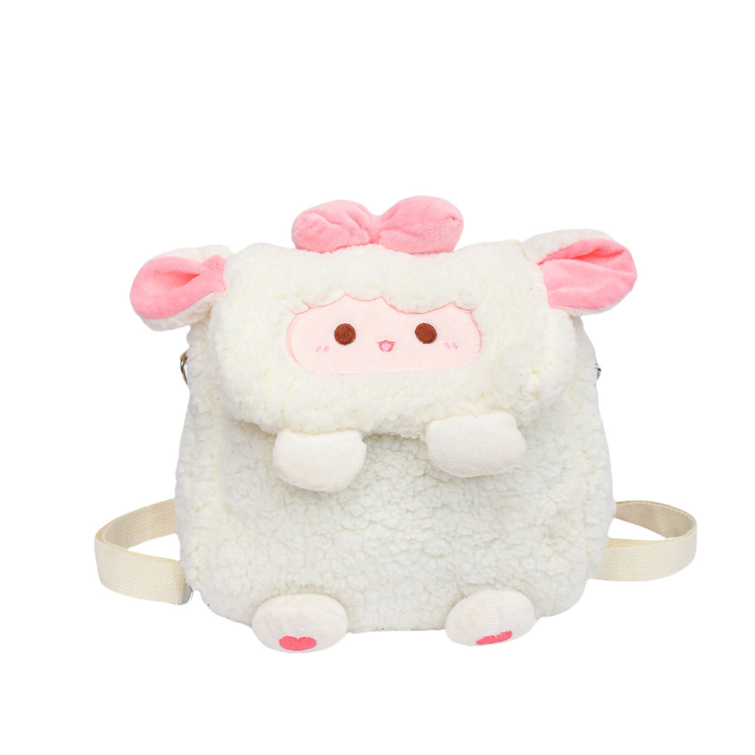Plush backpack with animal character design Stornfield