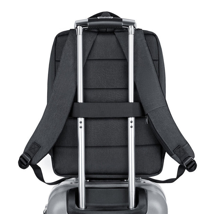 Laptop backpack with futuristic design and integrated storage Stornfield