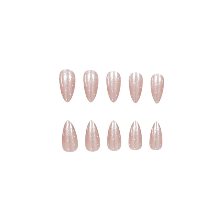 Elegant Glossy Nail Art Enhancements Stornfield