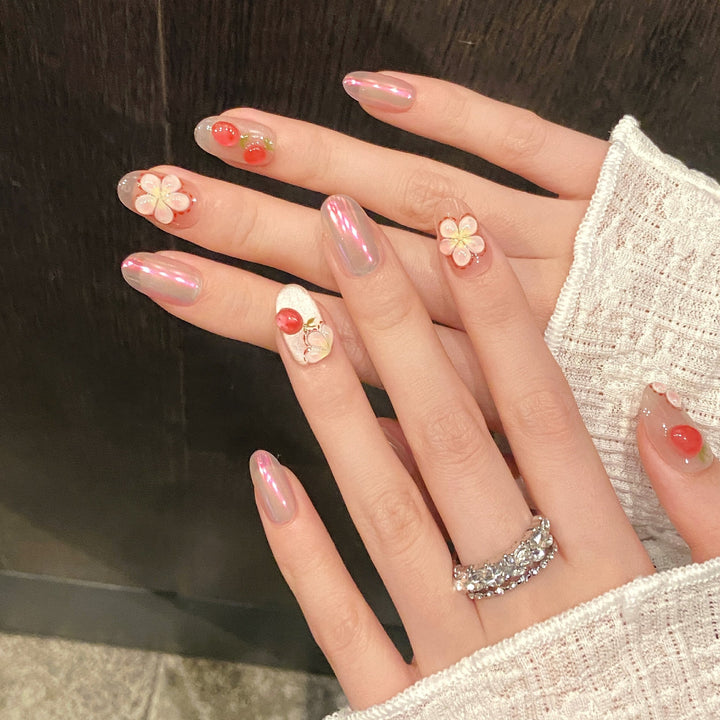 Artistic Press-On Nail Set Stornfield