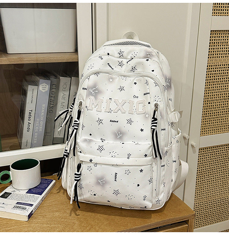 Trendy Illustrated Graphic Backpack Stornfield