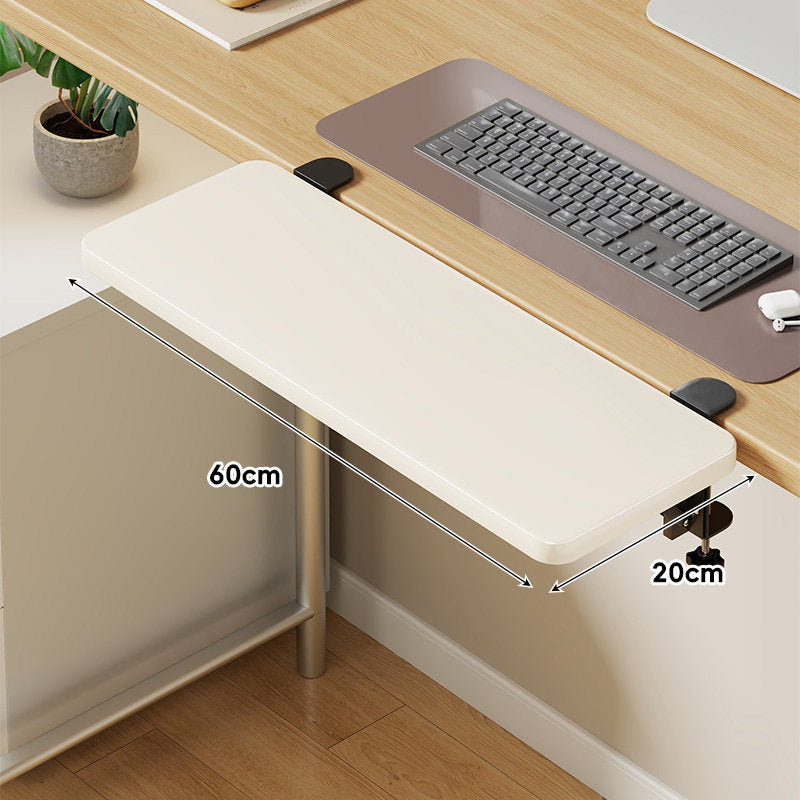 Extra-Wide Low-Profile Under-Desk Slide-Out Keyboard and Mouse Platform